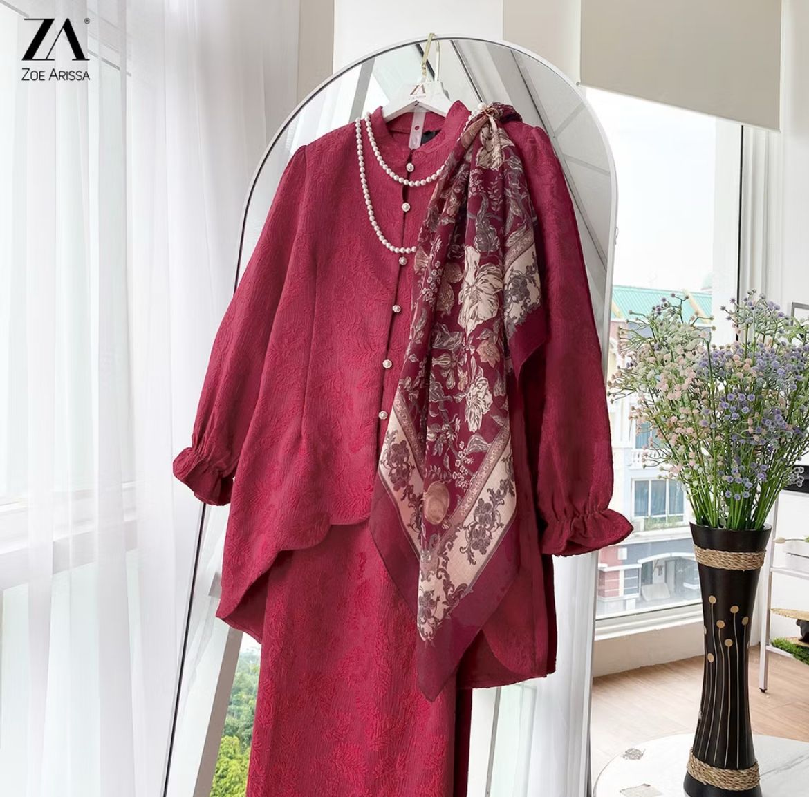 Floral Malay One Set ZA Brand