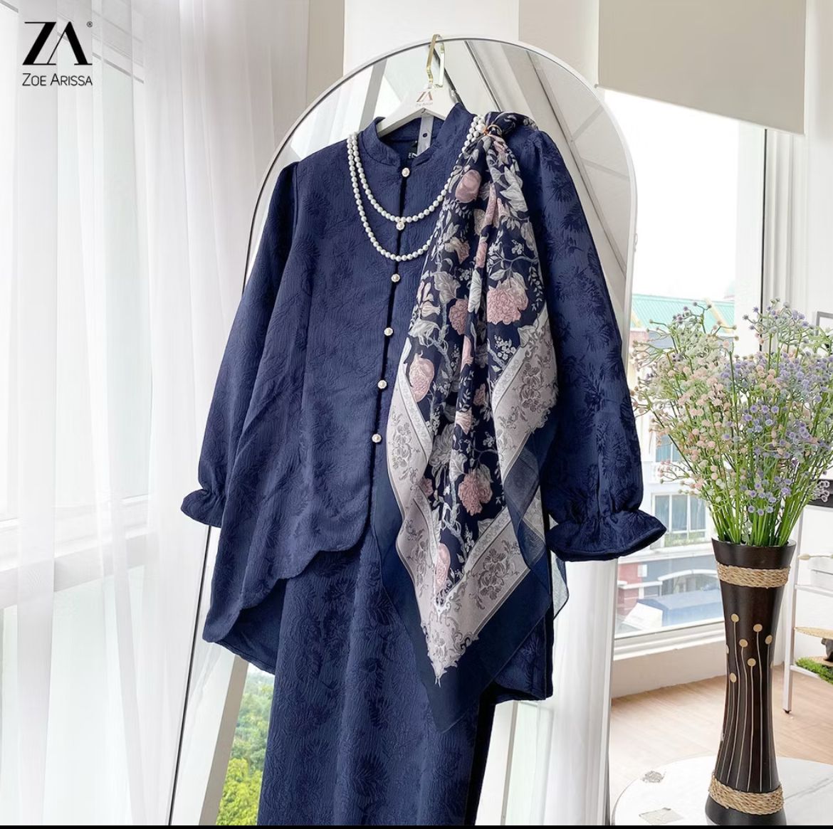 Floral Malay One Set ZA Brand