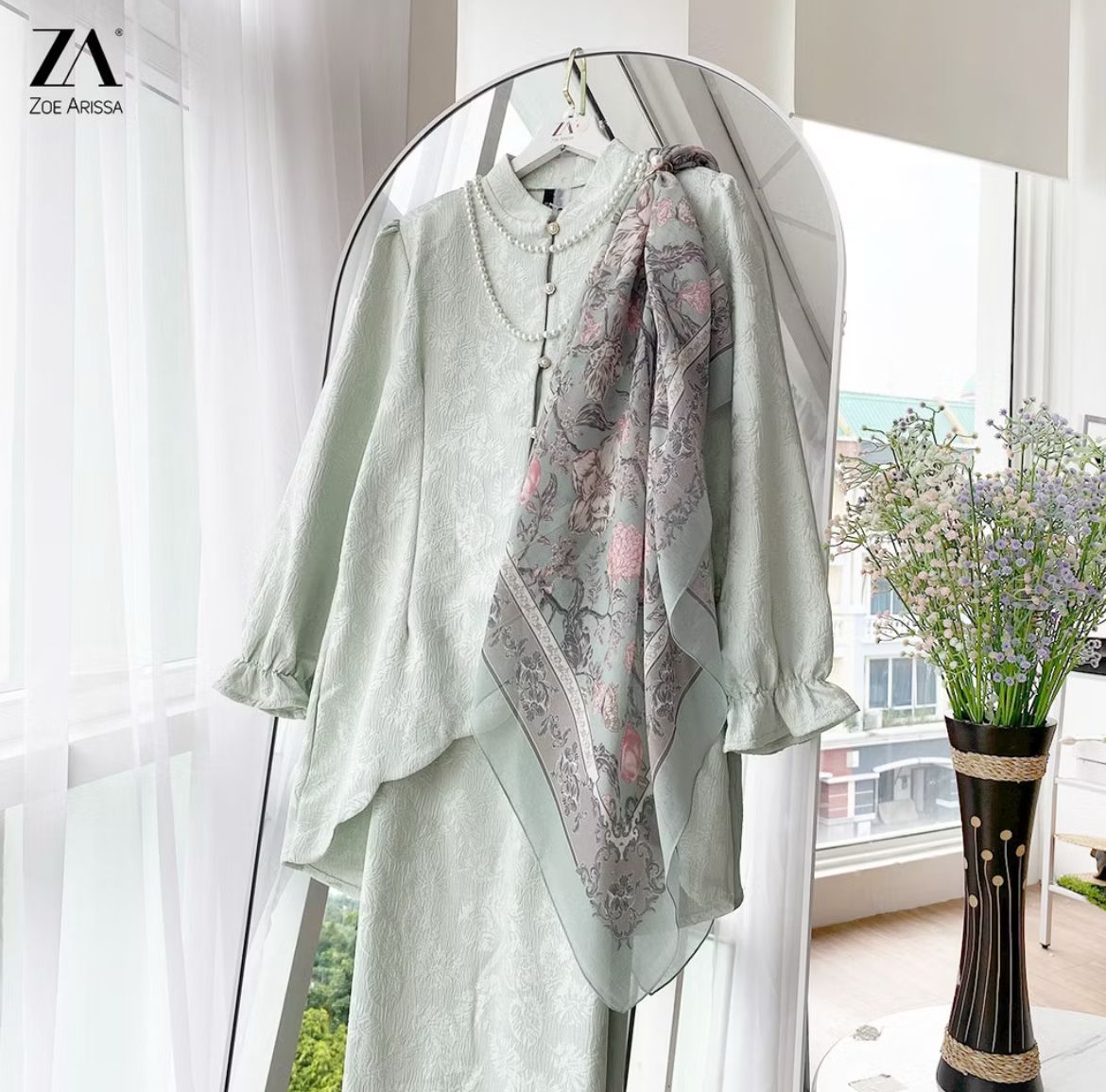 Floral Malay One Set ZA Brand