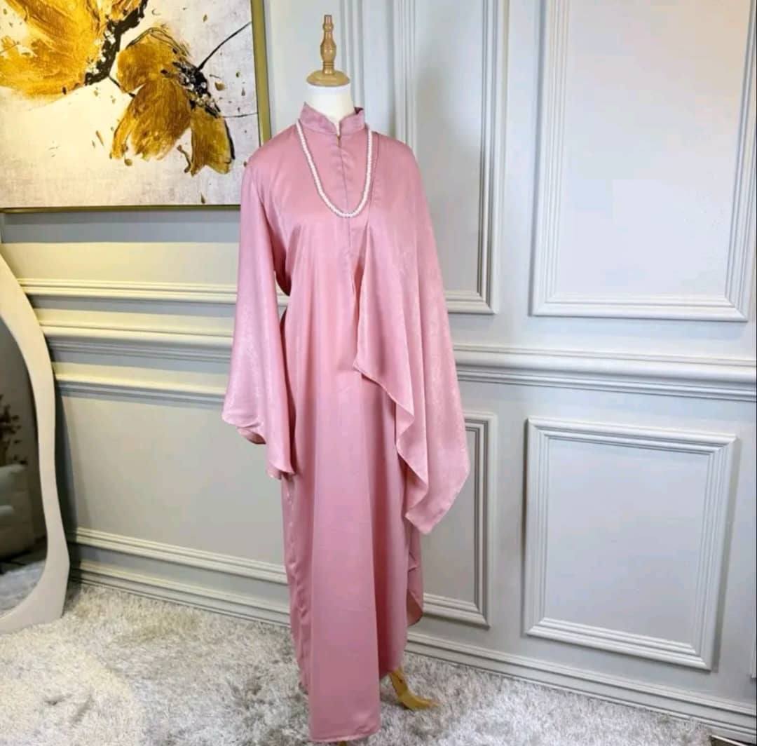 Valentina caftan dress with shawl 