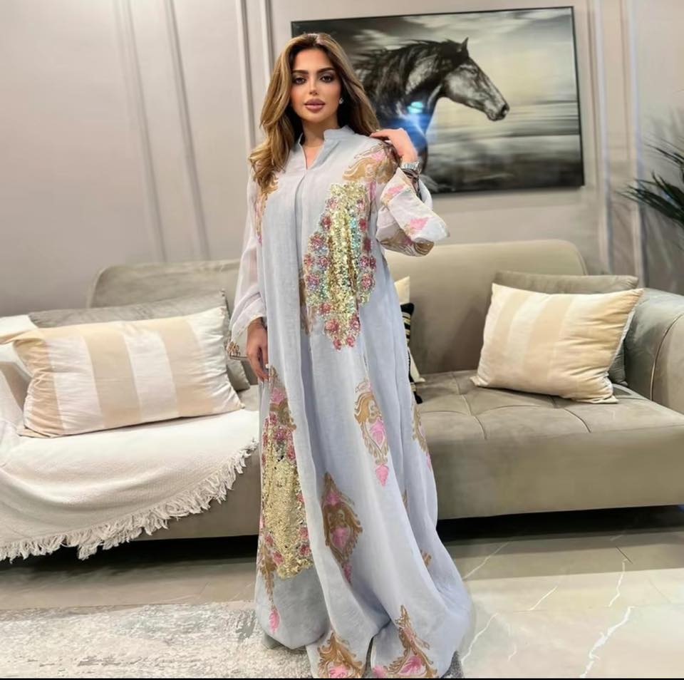 Abaya Sequin