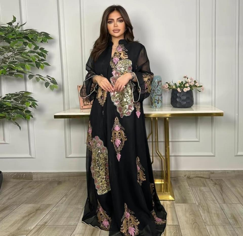 Abaya Sequin