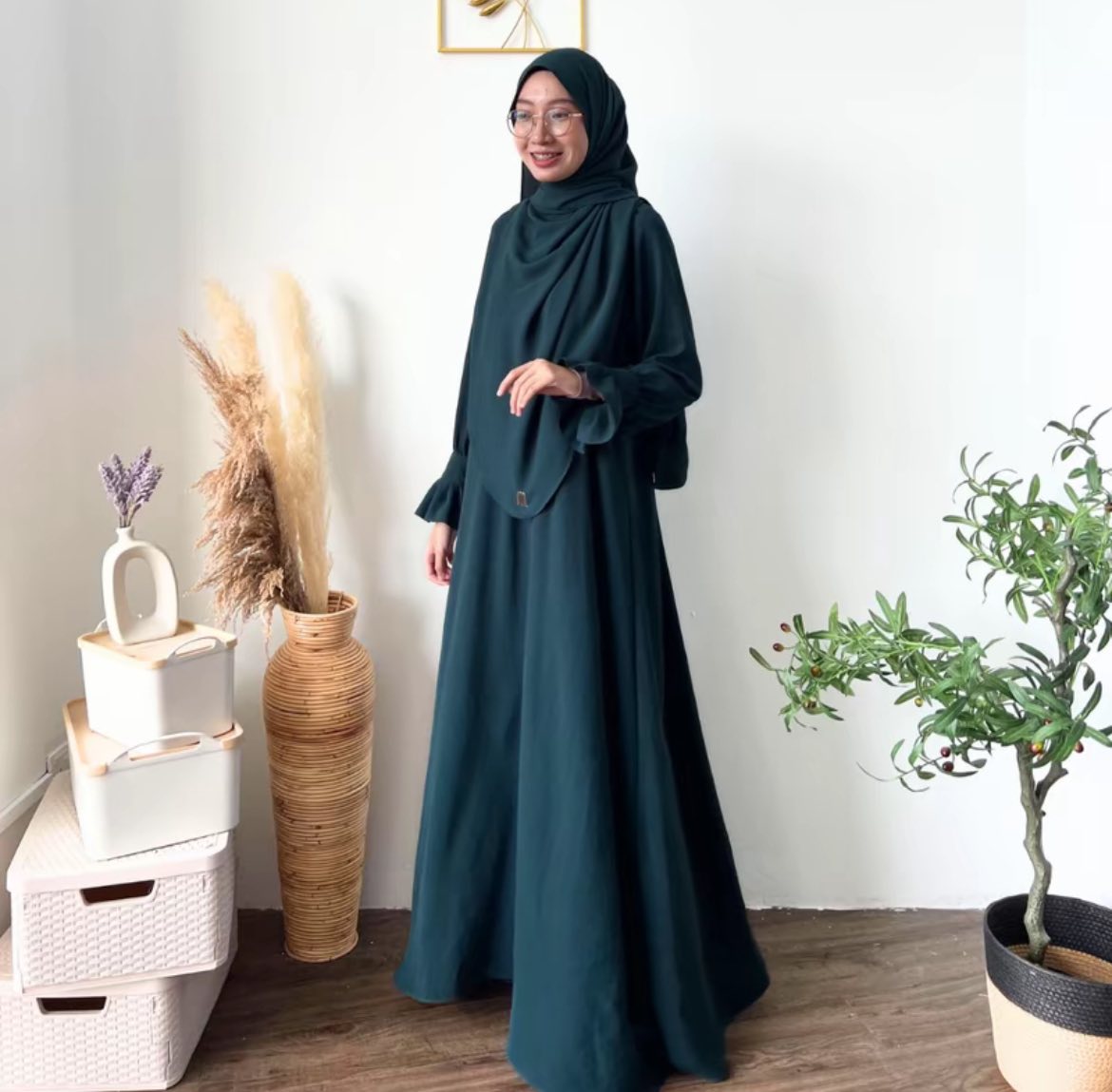 Sofeya one set with shawl