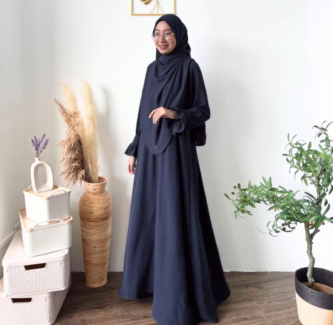 Sofeya one set with shawl