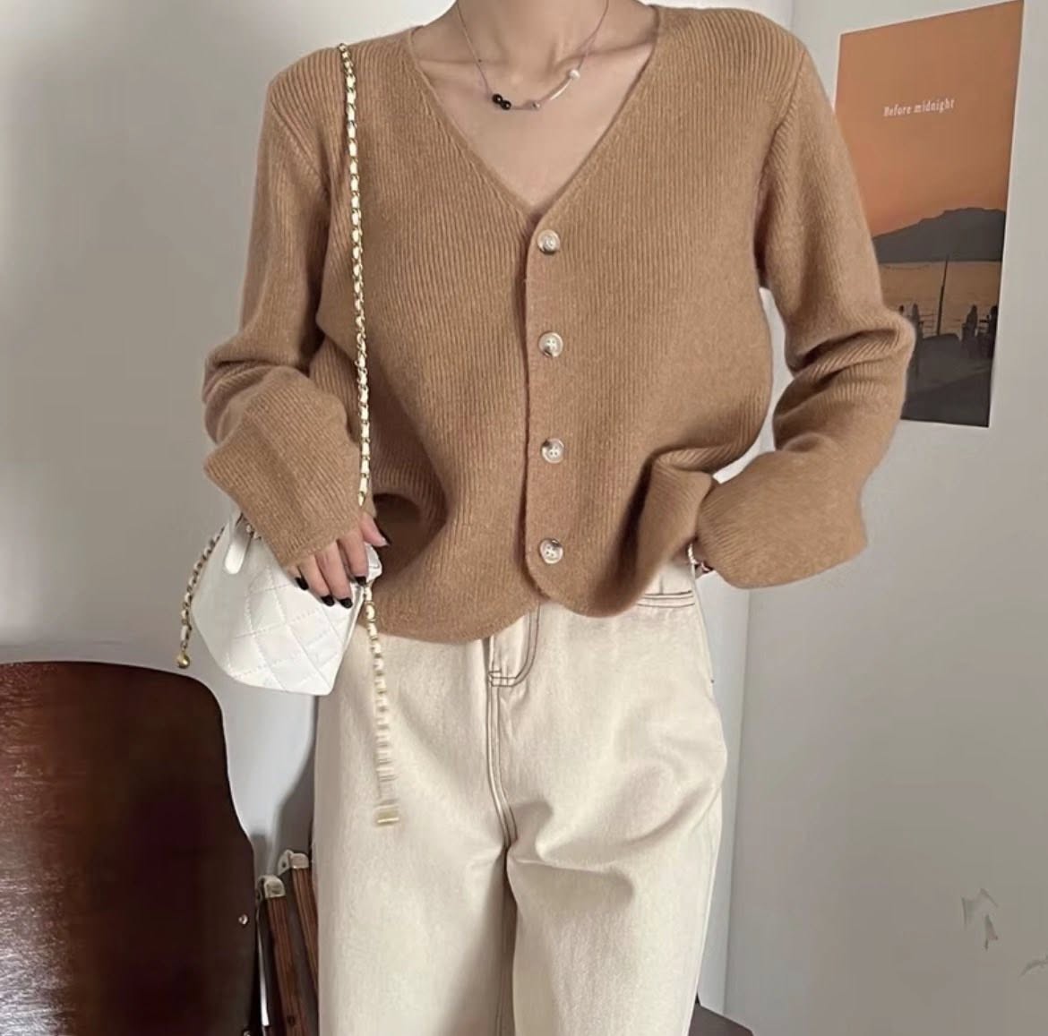 Winter Sweater V Neck