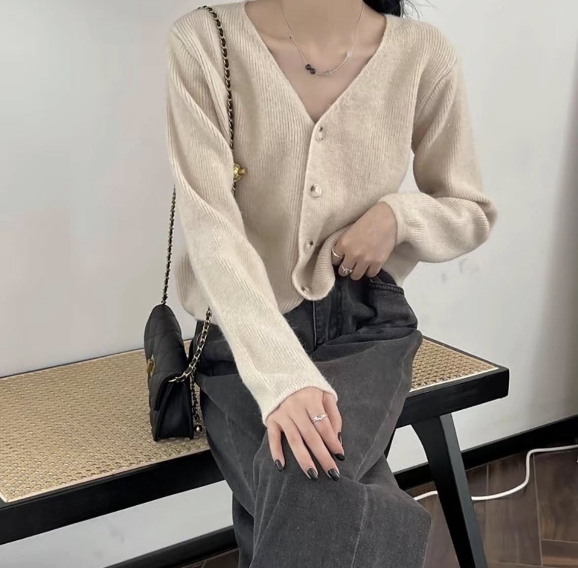 Winter Sweater V Neck