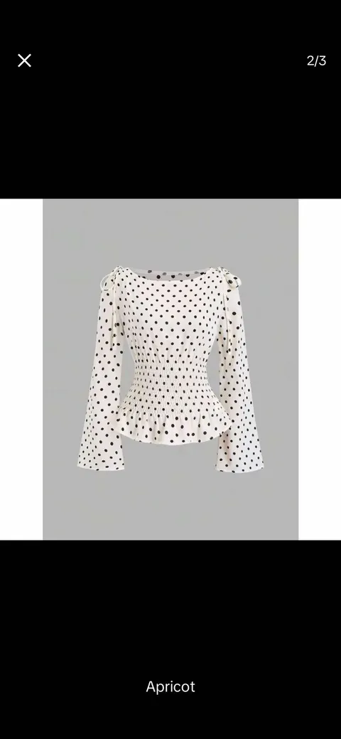 Polka Dots blouse BKK