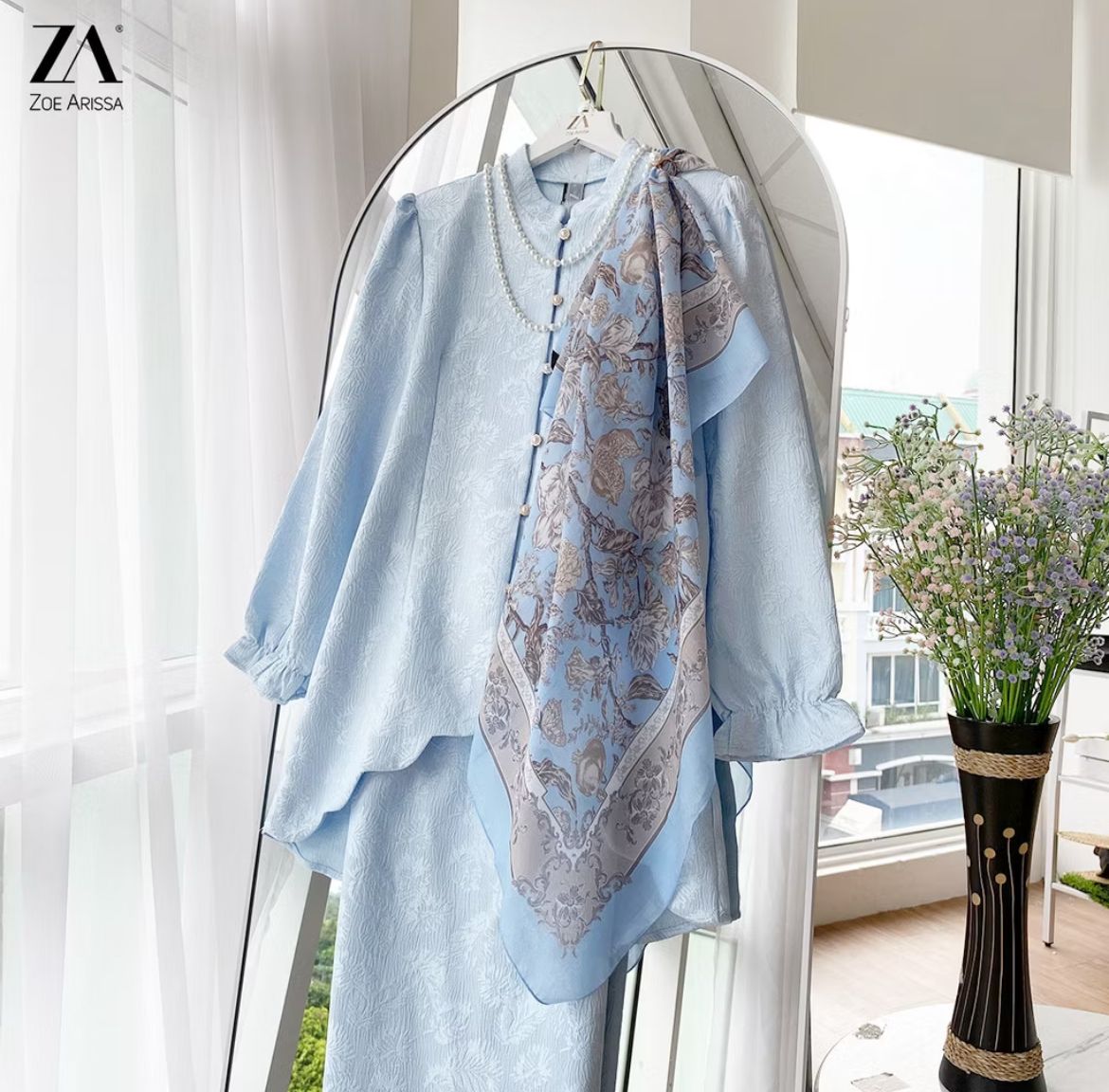 Floral Malay One Set ZA Brand